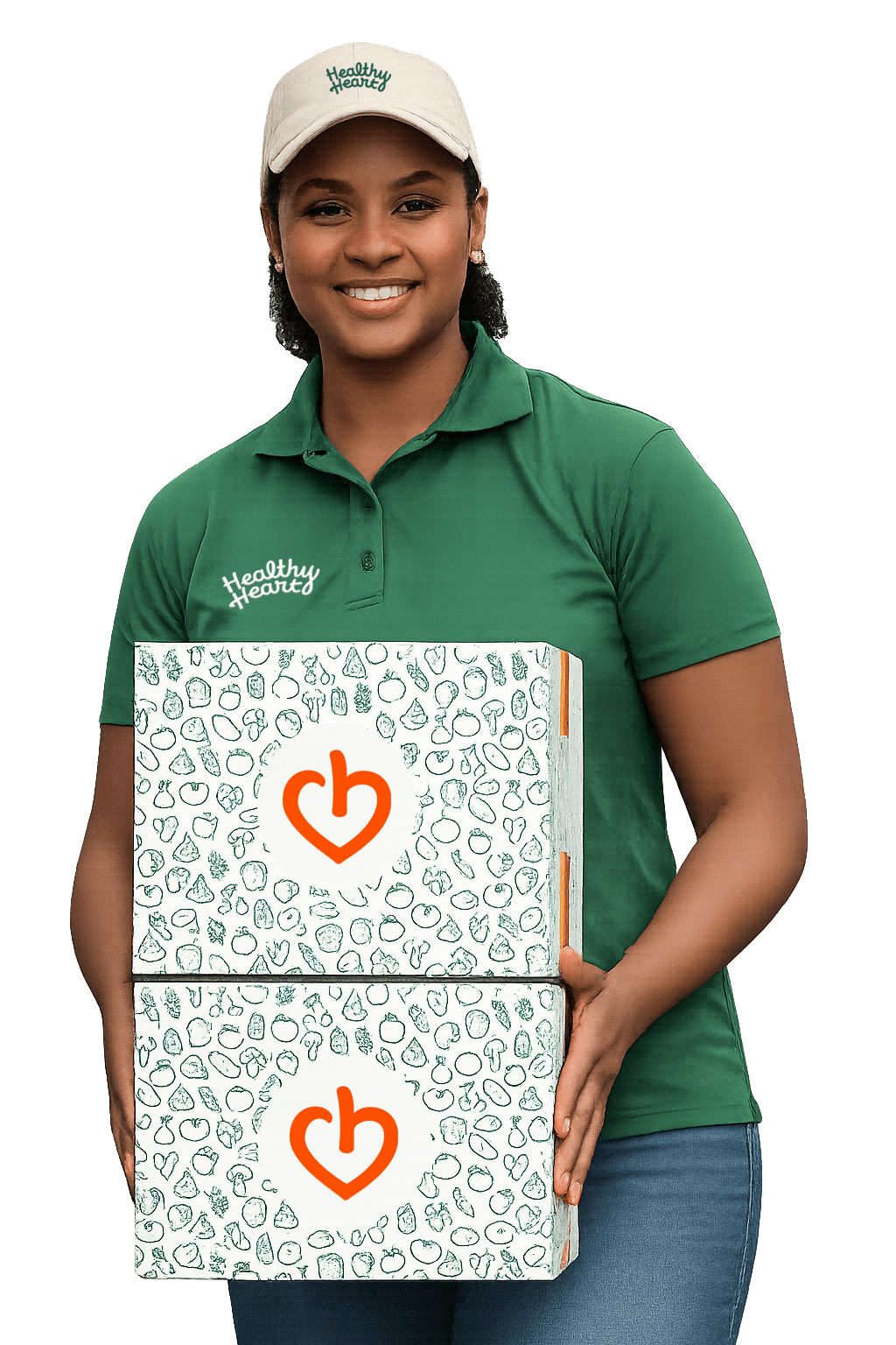 Healthy Heart Foods delivery person