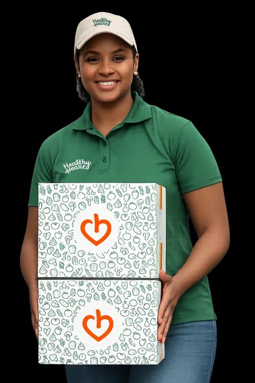Healthy Heart Foods delivery person