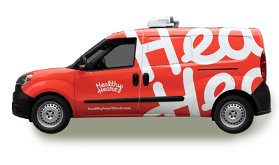 Healthy Heart Foods delivery van